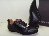 chaussures dsquared hommes new style 2013 cuir ligne noir